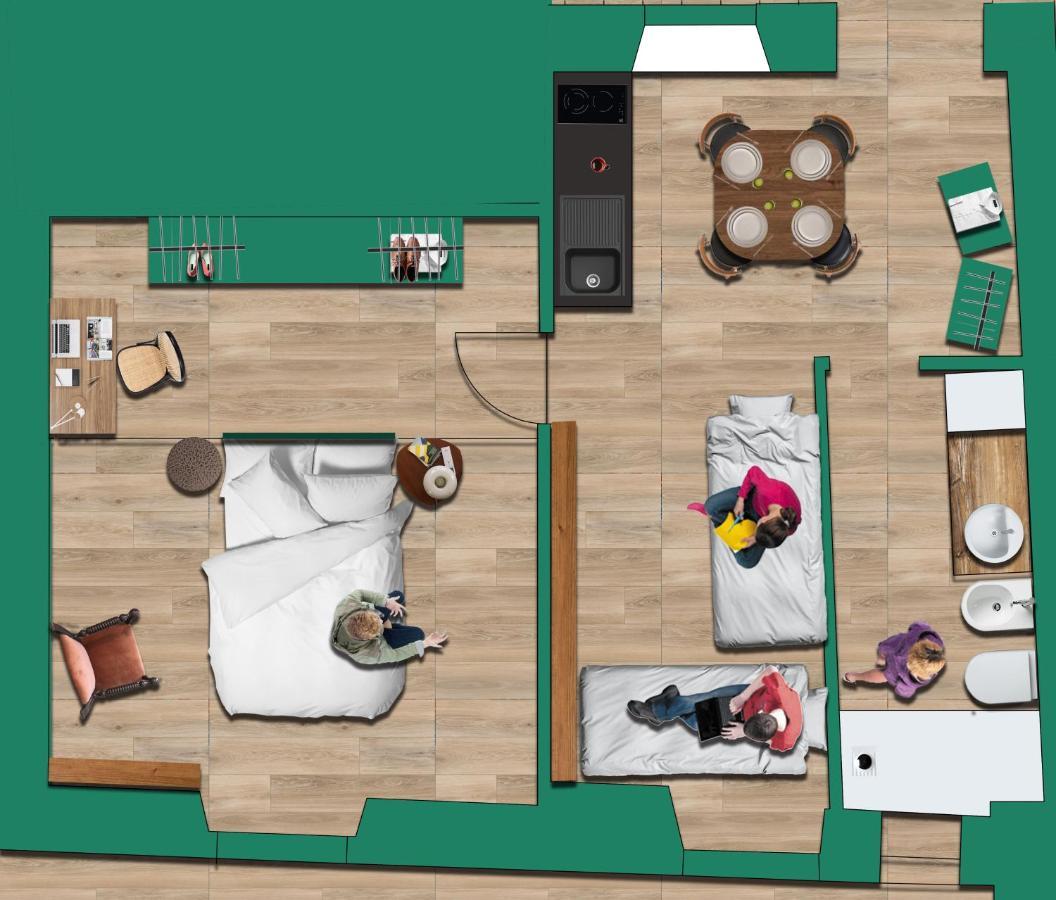 Rasella44, Green Apartment 로마 외부 사진